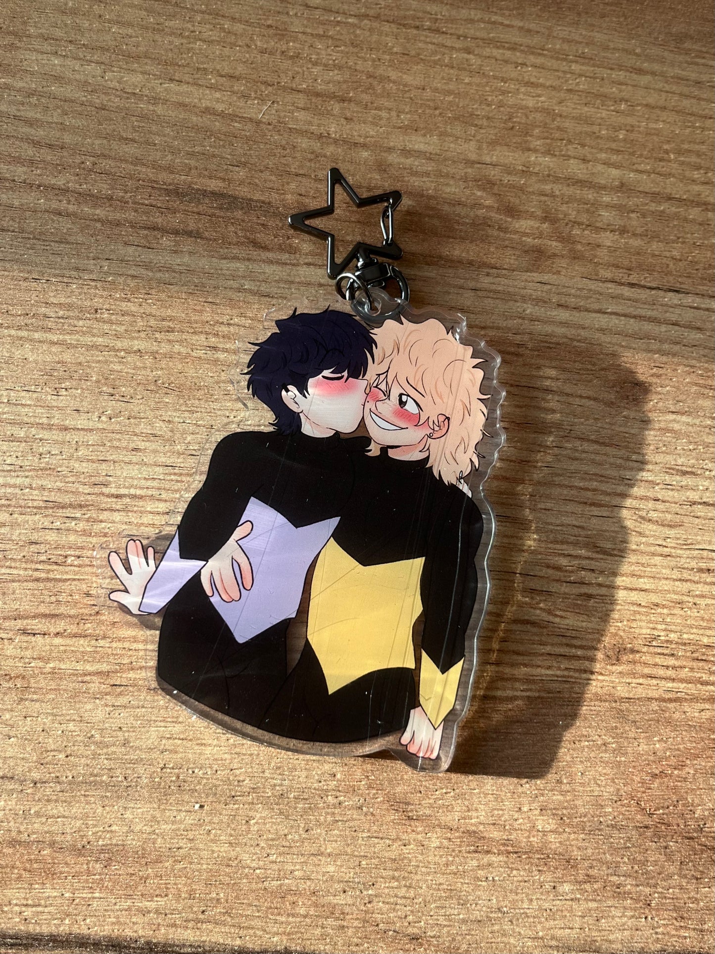 Space Lovers Acrylic Keychain