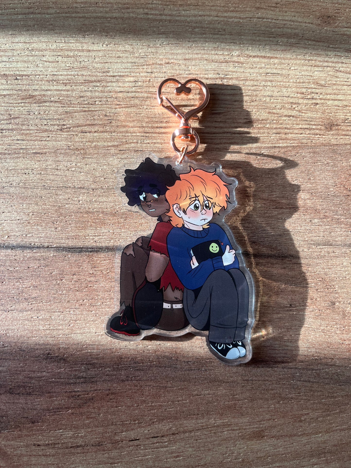 Trust Issues Acrylic Keychain