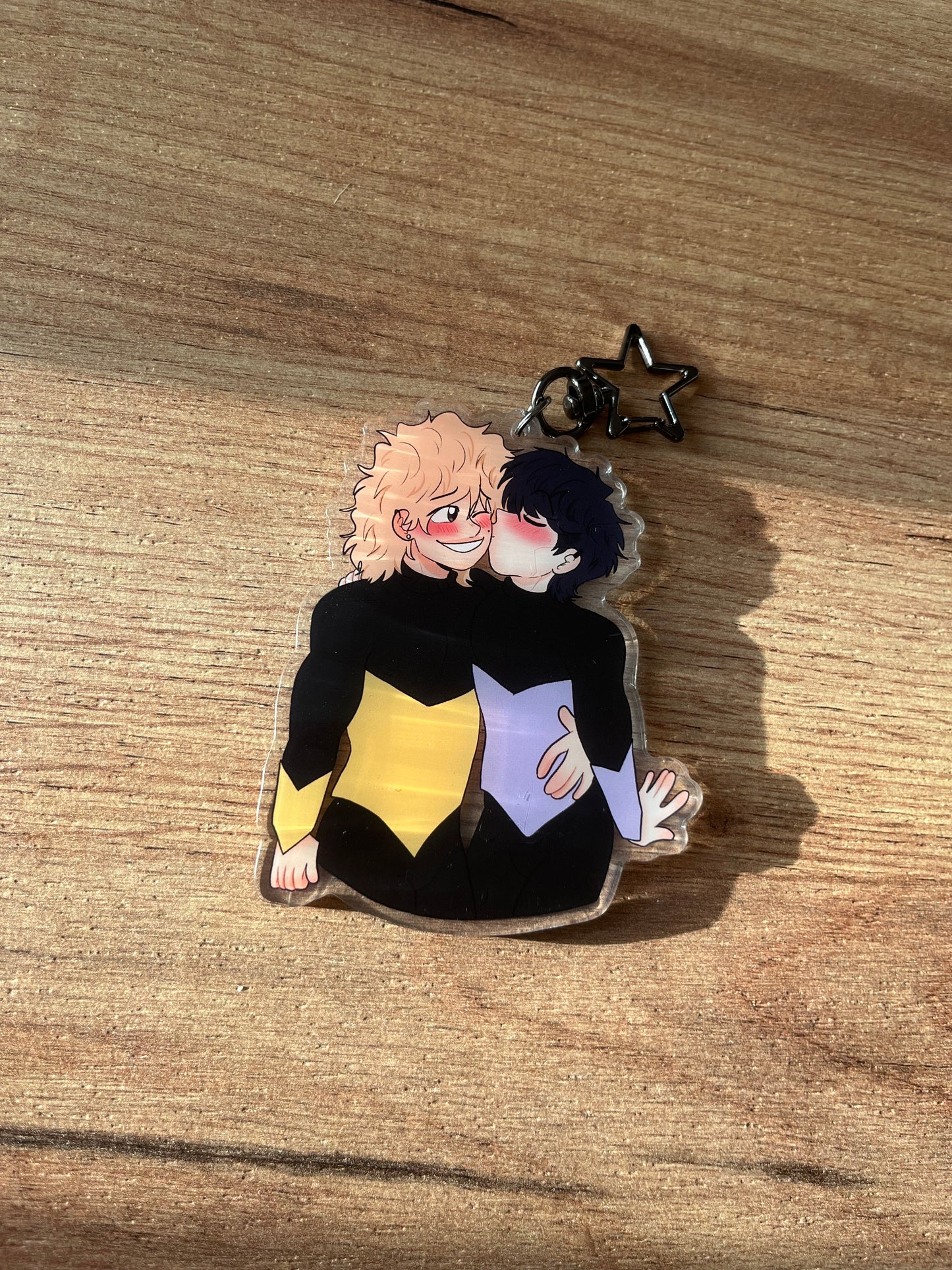 Space Lovers Acrylic Keychain