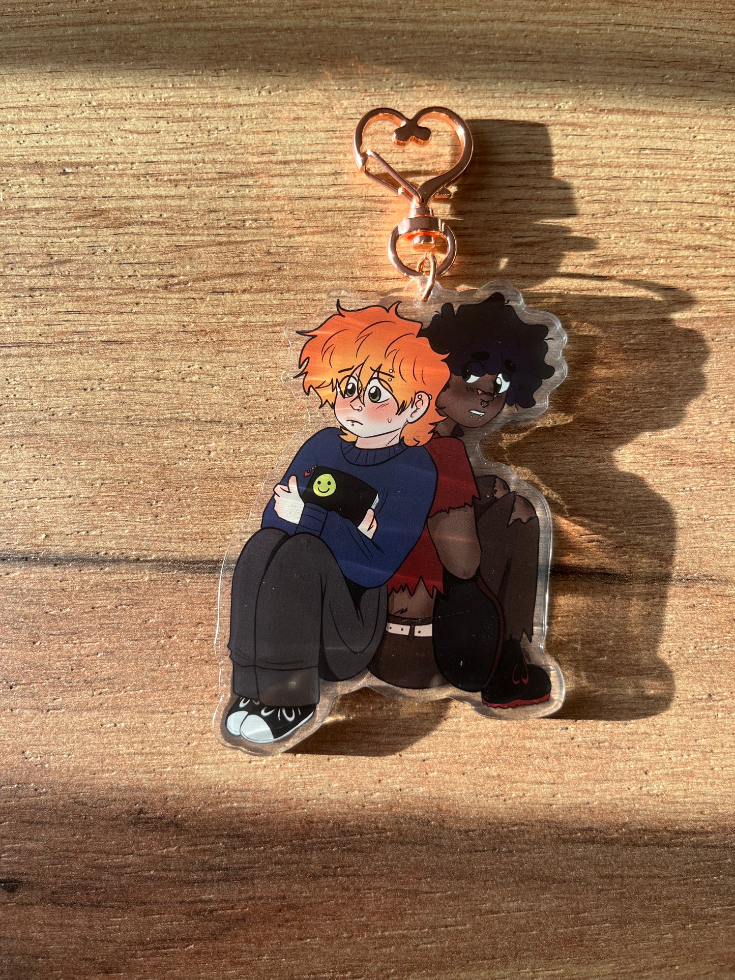Trust Issues Acrylic Keychain