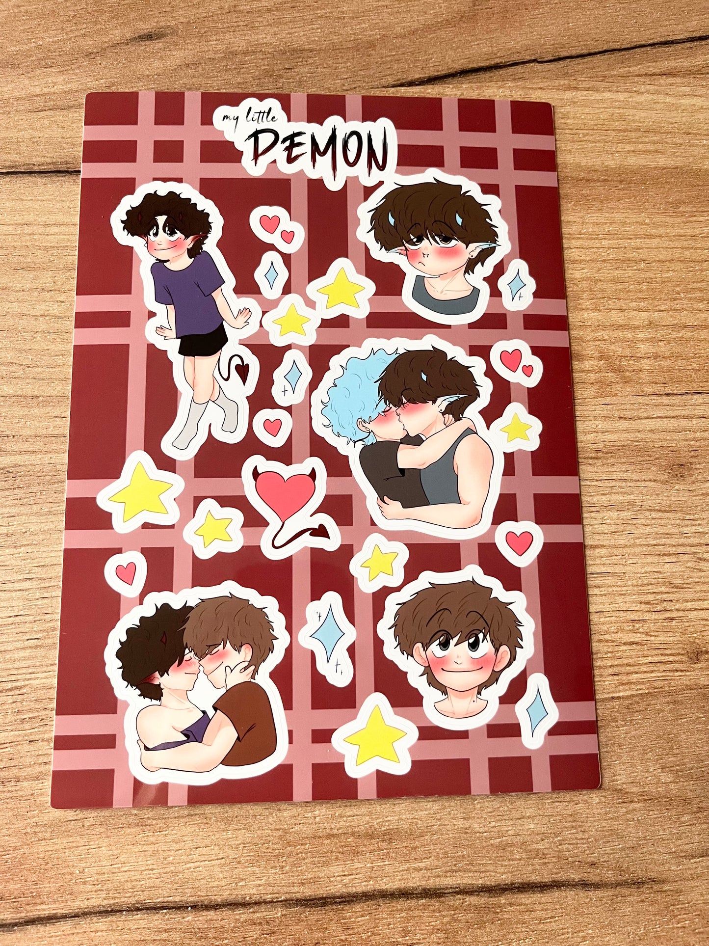 My Little Demon Sticker Sheet