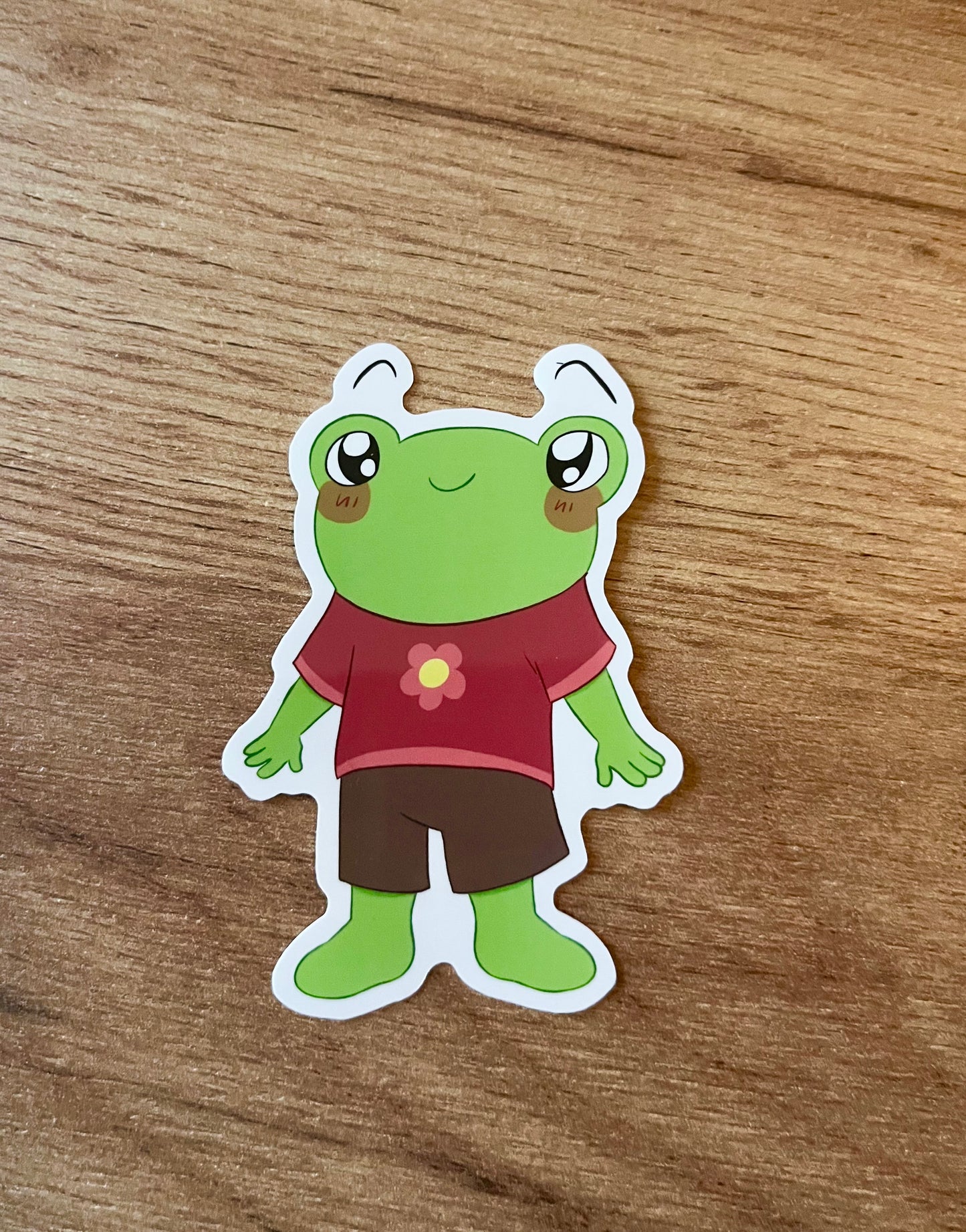 Gilbert the Frog Sticker