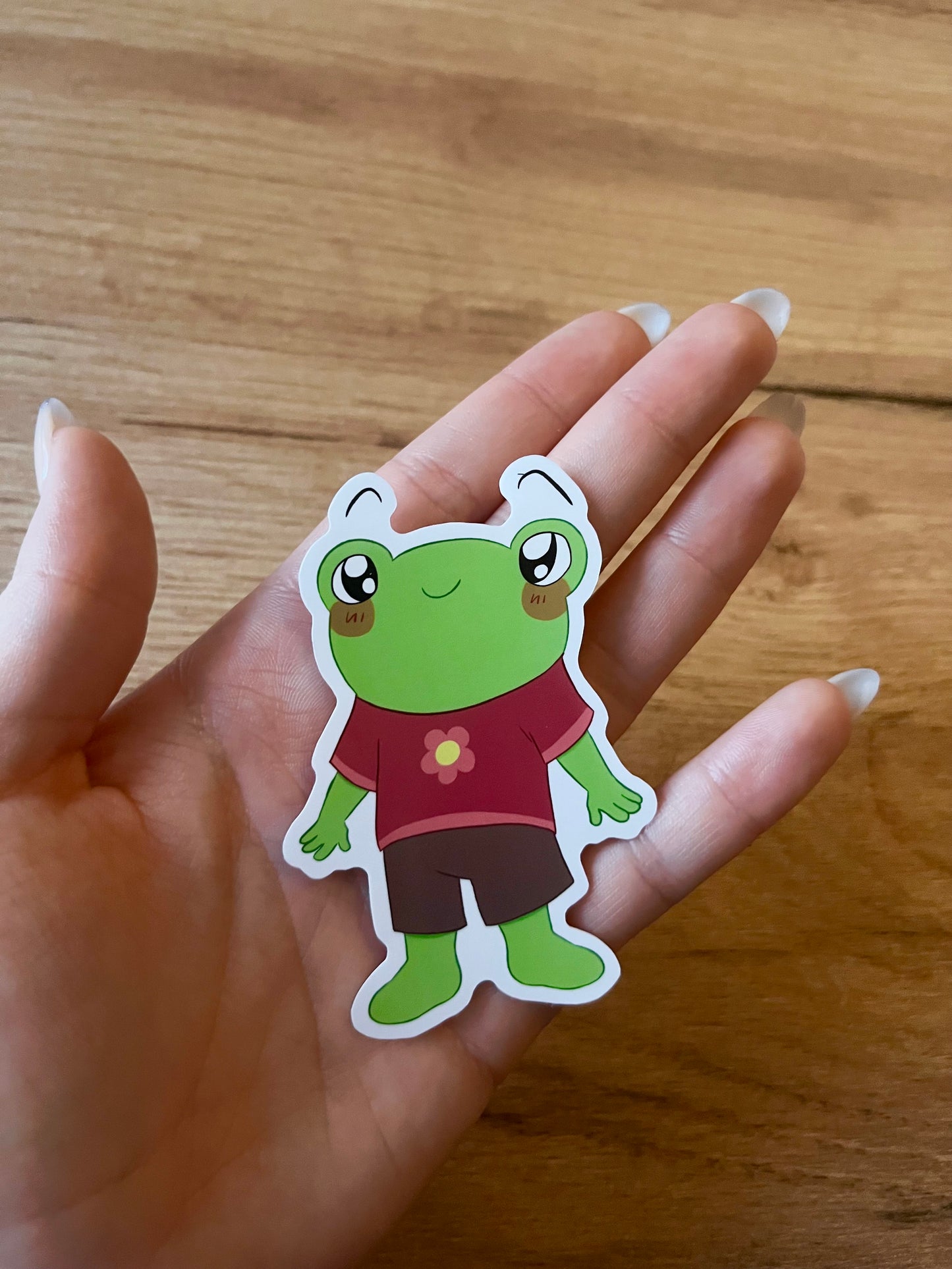 Gilbert the Frog Sticker