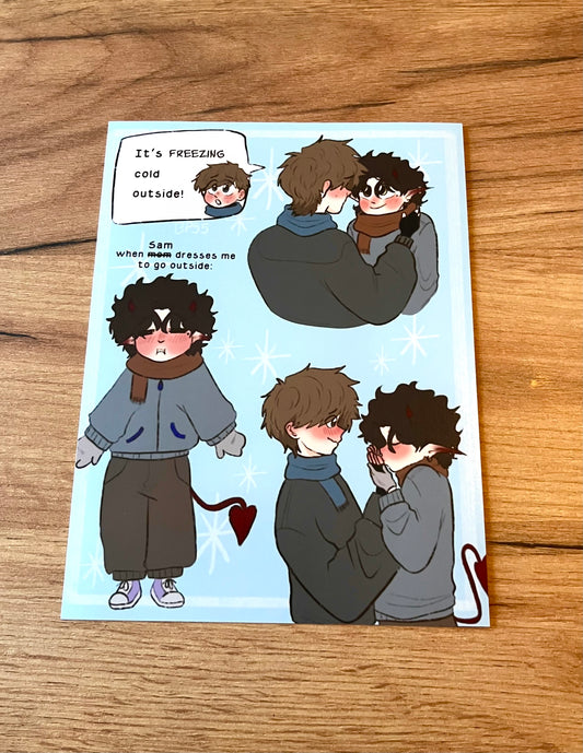 Siwoo x Sam Winter Print