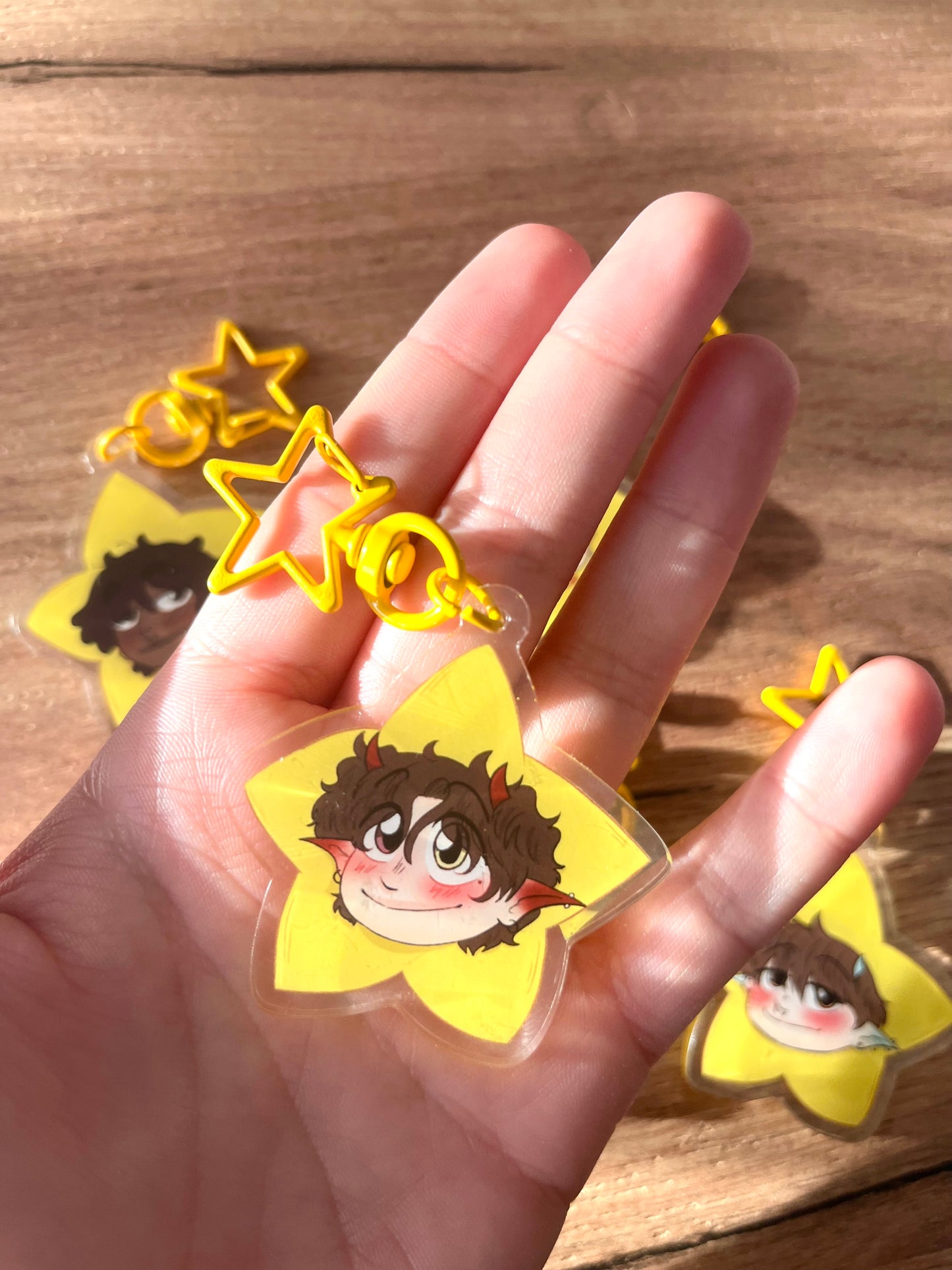 Mystery Star Keychain