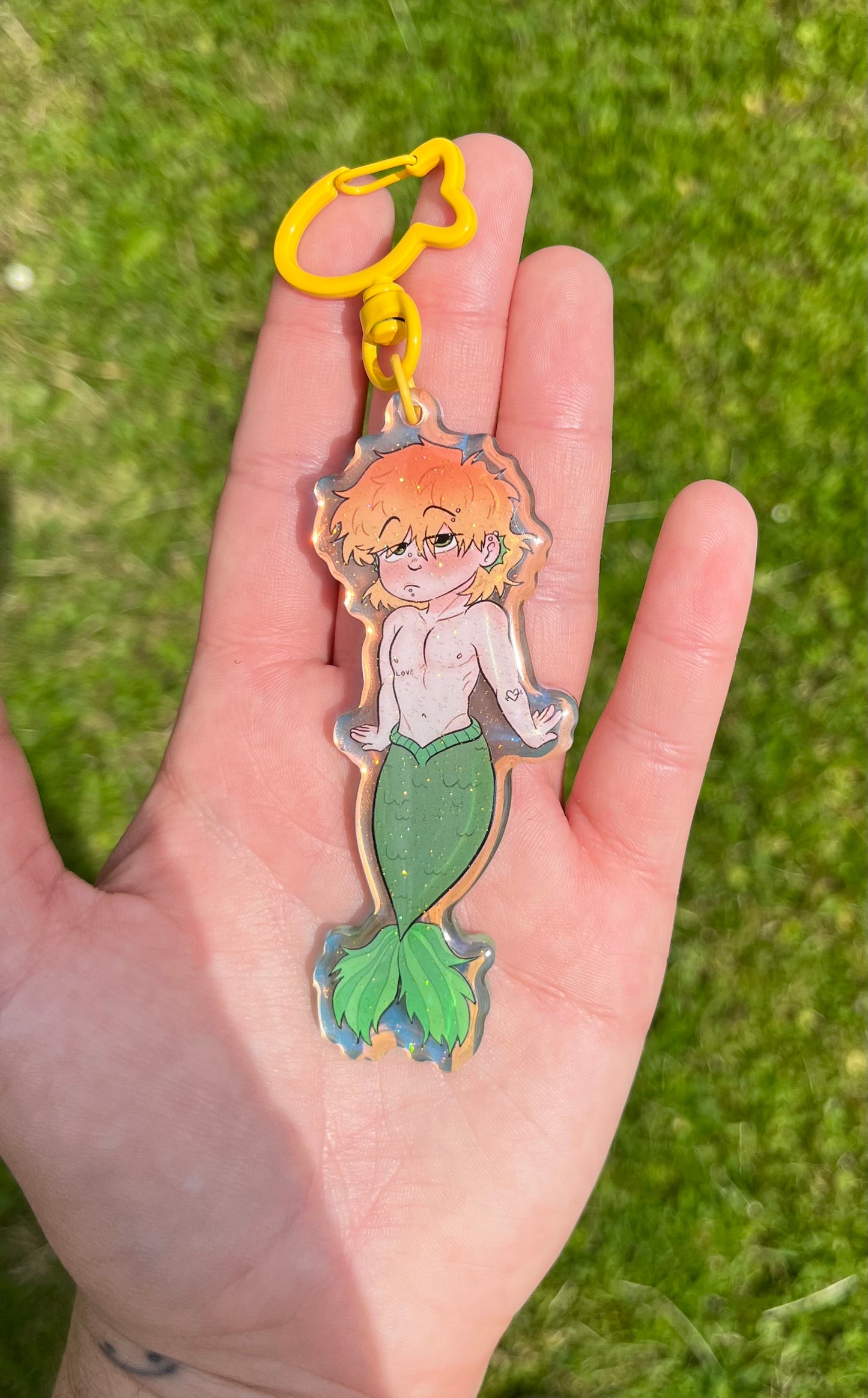 Merman Gabe Keychain