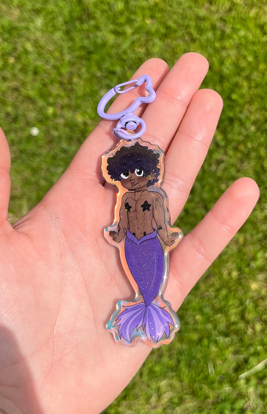 Merman Alex Keychain